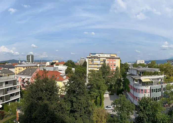 Apartamento Bamo - Living Skyline Klagenfurt am Woerthersee